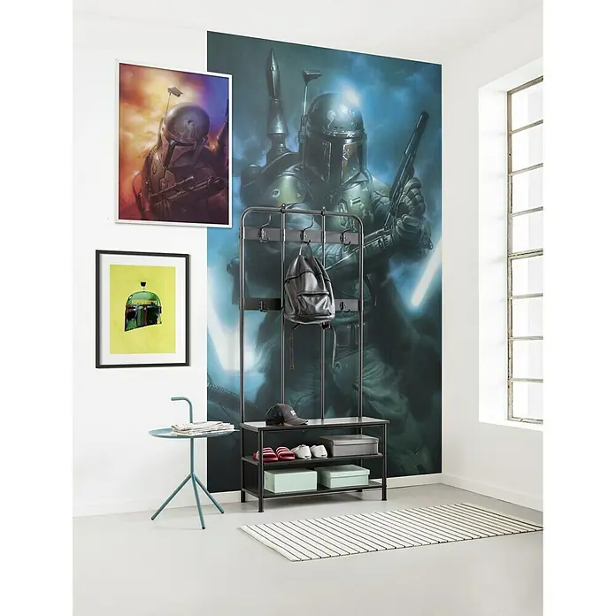 Komar Star Wars Fototapete Bounty Hunter - 3 -tlg., B x H: 150 x 250 cm, Vlies - Stimmungsaufnahme