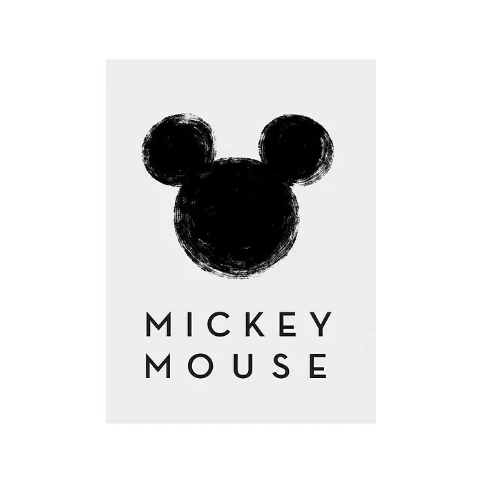 Komar Disney Edition 4 Poster Mickey Mouse Silhouette - Disney, B x H: 30 x 40 cm - Vorderansicht
