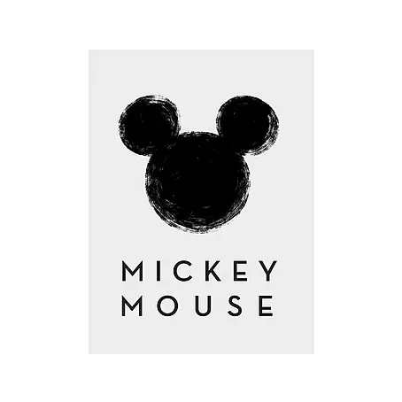 Komar Disney Edition 4 Poster Mickey Mouse Silhouette