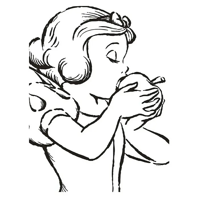 Komar Disney Edition 4 Poster Snow White Apple Bite - Disney, B x H: 30 x 40 cm - Vorderansicht