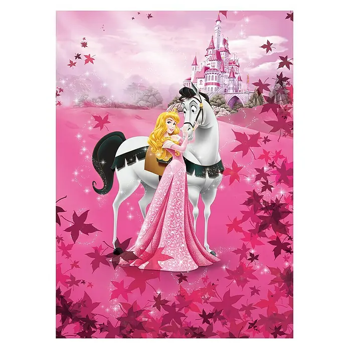Komar Disney Edition 4 Fototapete Sleeping Beauty - 4 -tlg., B x H: 184 x 254 cm, Papier - Vorderansicht
