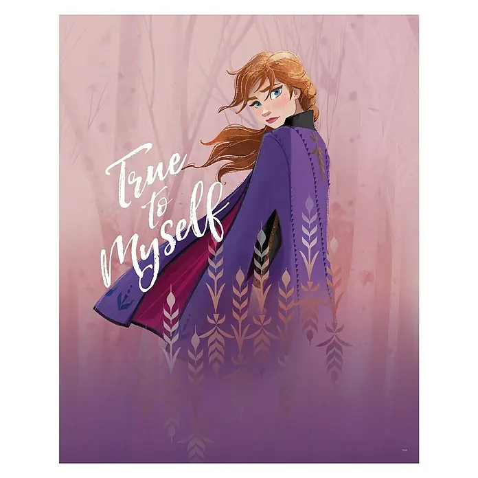 Komar Disney Edition 4 Poster Frozen Anna True To Myself - Disney, B x H: 50 x 70 cm - Vorderansicht