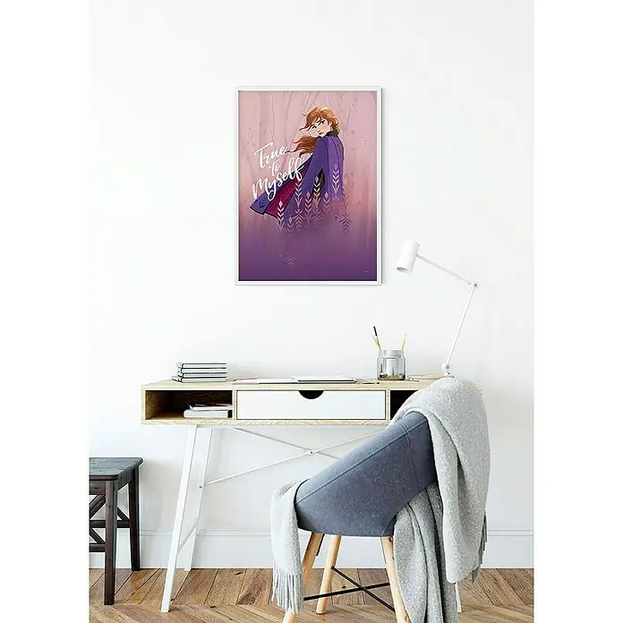 Komar Disney Edition 4 Poster Frozen Anna True To Myself - Disney, B x H: 50 x 70 cm - Stimmungsaufnahme
