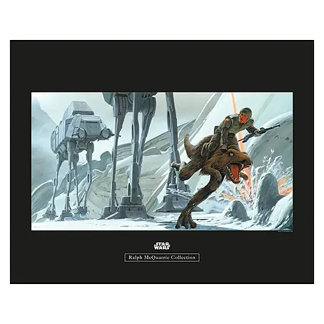 Komar Star Wars Poster RMQ Hoth Battle Ground