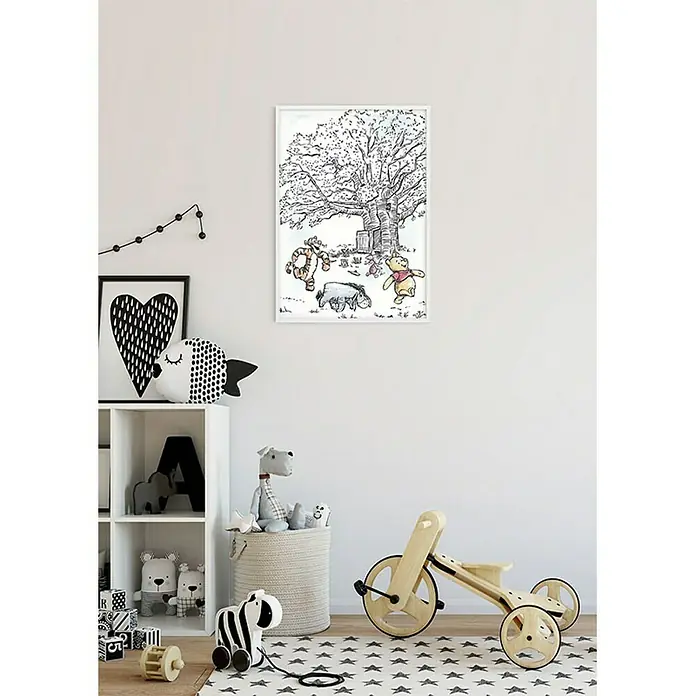 Komar Disney Edition 4 Poster Winnie Pooh Playground - Disney, B x H: 30 x 40 cm - Stimmungsaufnahme