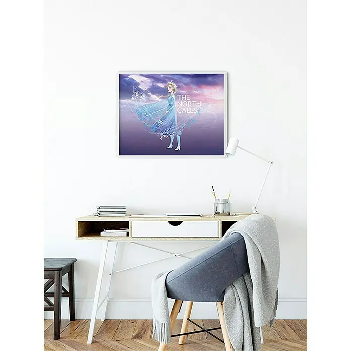 Komar Disney Edition 4 Poster Frozen The North Calls - Disney, B x H: 50 x 40 cm - Stimmungsaufnahme