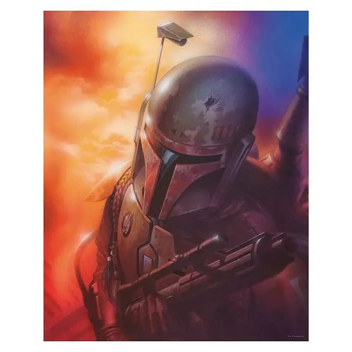 Komar Star Wars Poster Mandalorian - Disney, B x H: 50 x 70 cm - Vorderansicht