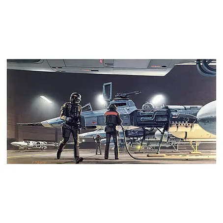 Komar Star Wars Fototapete RMQ Yavin Y-Wing