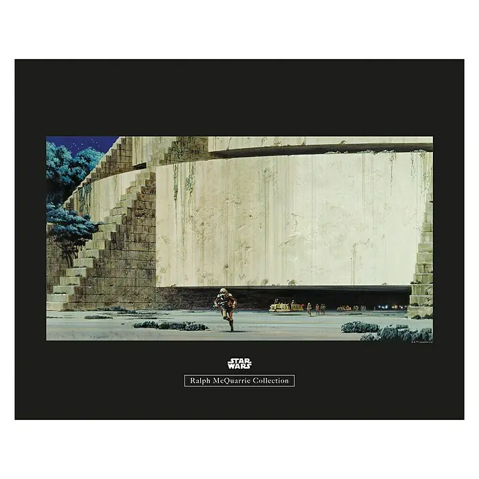 Komar Star Wars Poster RMQ Yavin Temple - Disney, B x H: 50 x 40 cm - Vorderansicht