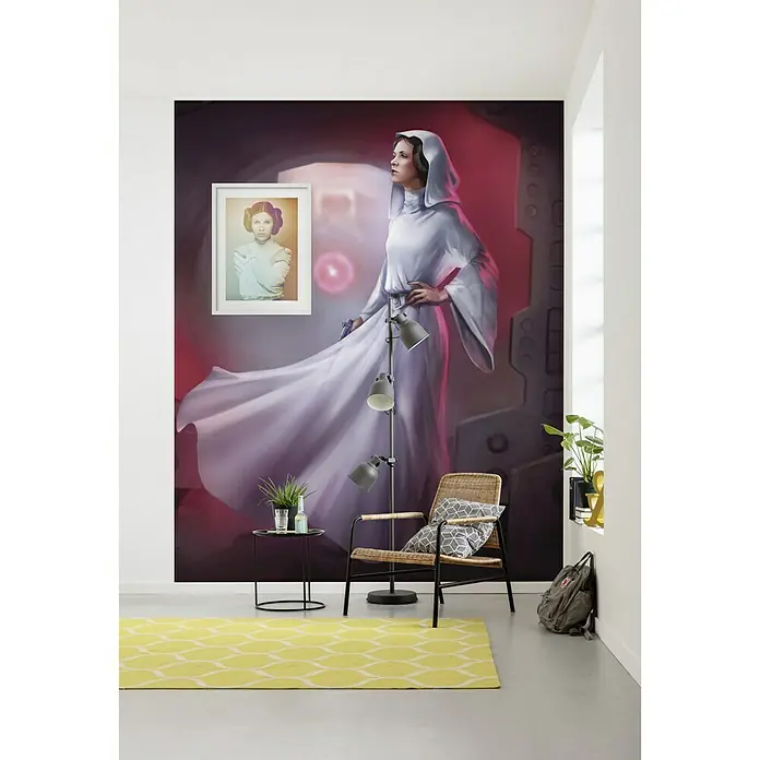 Komar Star Wars Fototapete Classic Leia - 4 -tlg., B x H: 200 x 250 cm, Vlies - Stimmungsaufnahme