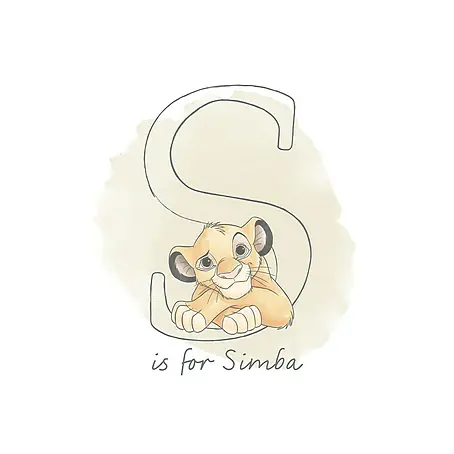 Komar Disney Edition 4 Poster S like Simba