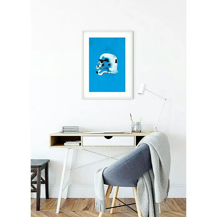 Komar Star Wars Poster Helmets Stormtrooper - Disney, B x H: 50 x 70 cm - Stimmungsaufnahme