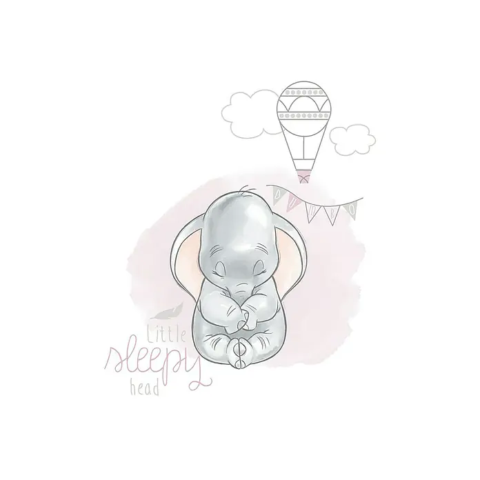 Komar Disney Edition 4 Poster Dumbo Sleepy - Disney, B x H: 40 x 50 cm - Vorderansicht