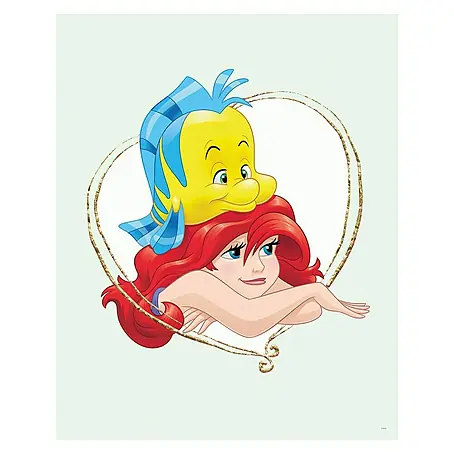 Komar Disney Edition 4 Poster Ariel & Fabius