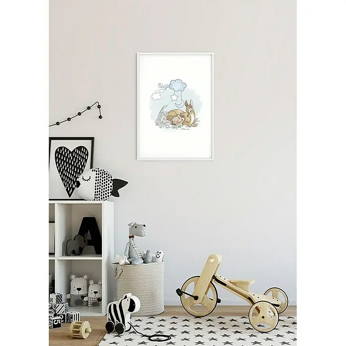 Komar Disney Edition 4 Poster Bambi Good Night - Disney, B x H: 30 x 40 cm - Stimmungsaufnahme