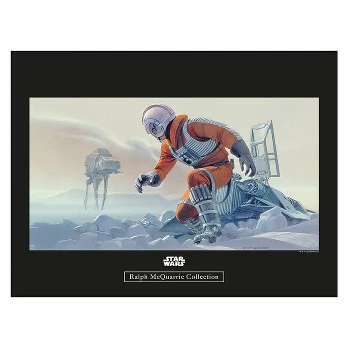 Komar Star Wars Poster RMQ Hoth Battle Pilot - Disney, B x H: 40 x 30 cm - Vorderansicht