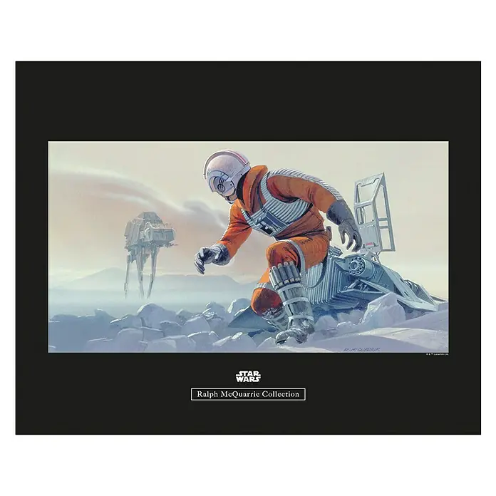 Komar Star Wars Poster RMQ Hoth Battle Pilot - Disney, B x H: 50 x 40 cm - Vorderansicht