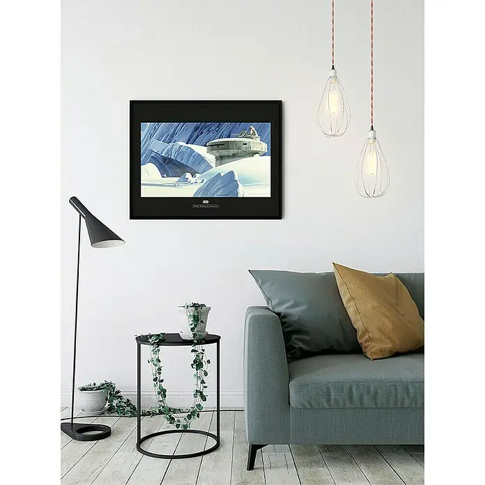 Komar Star Wars Poster RMQ Hoth Echo Base - Disney, B x H: 70 x 50 cm - Stimmungsaufnahme