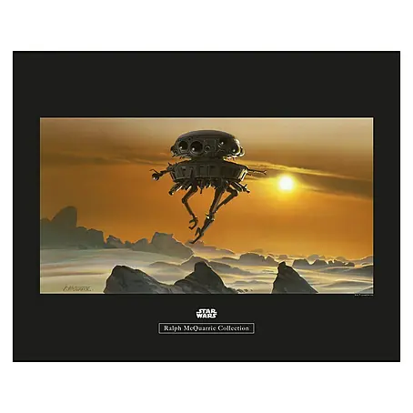 Komar Star Wars Poster RMQ Hoth Probe Droid