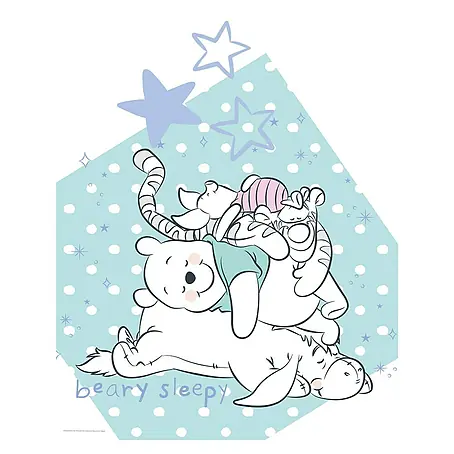 Komar Disney Edition 4 Poster Winnie Pooh Beary Sleepy