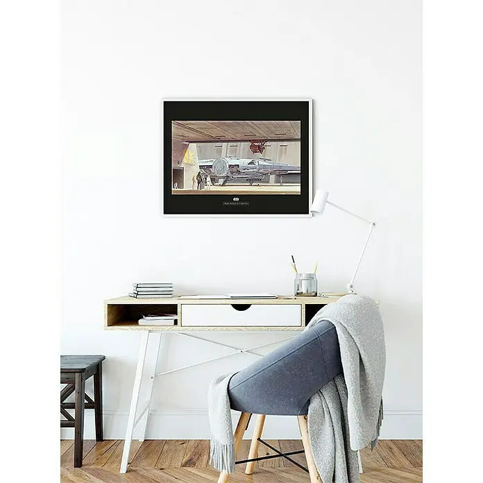 Komar Star Wars Poster RMQ Mos Eisley Hangar - Disney, B x H: 70 x 50 cm - Stimmungsaufnahme