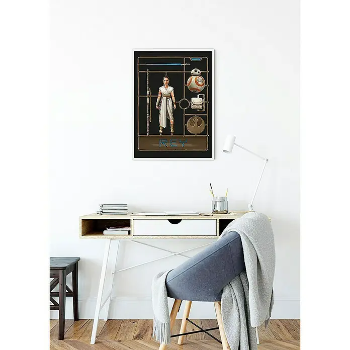 Komar Star Wars Poster Toy Rey - Disney, B x H: 30 x 40 cm - Stimmungsaufnahme
