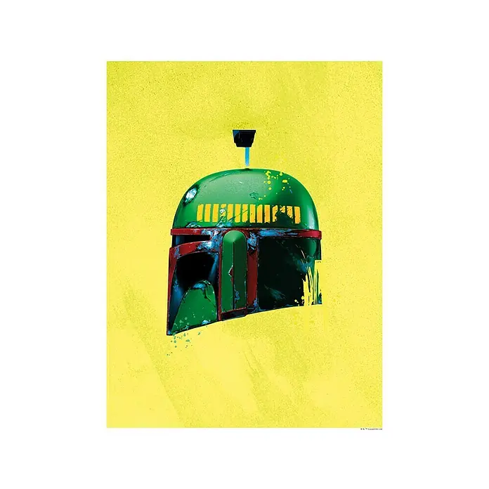 Komar Star Wars Poster Helmets Boba Fett - Disney, B x H: 50 x 70 cm - Vorderansicht