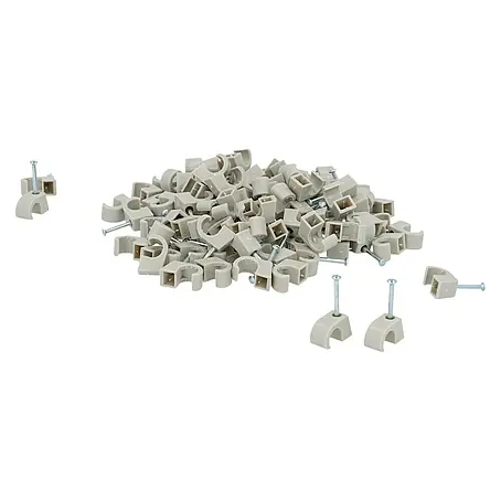 BAUHAUS  Kabelclip Kabeldiameter: 7-12 mm - 100 stuks