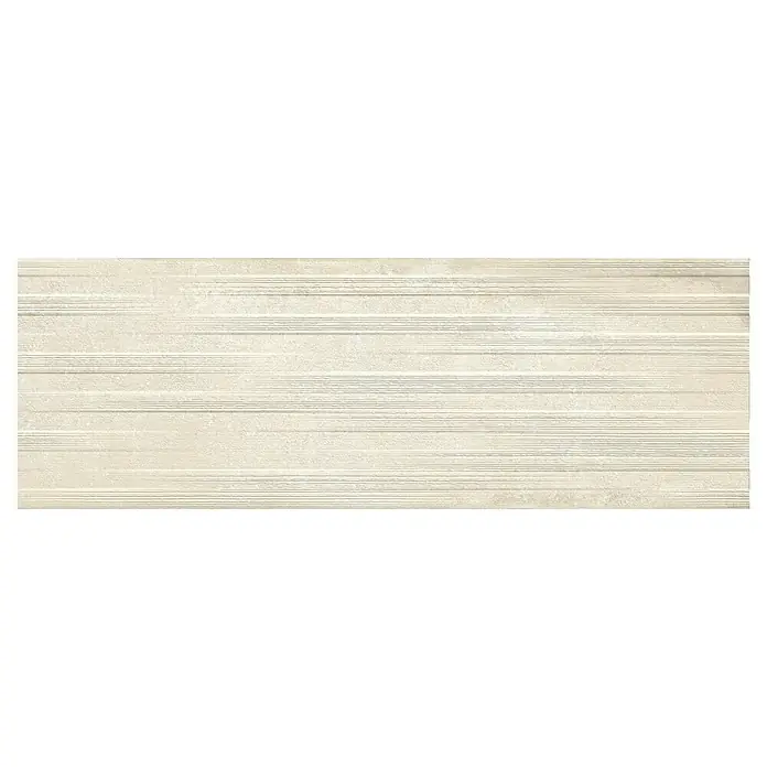 Revestimiento cerámico Origin Sonora - 30 x 90 cm, Arena, Rectificado, Efecto cemento