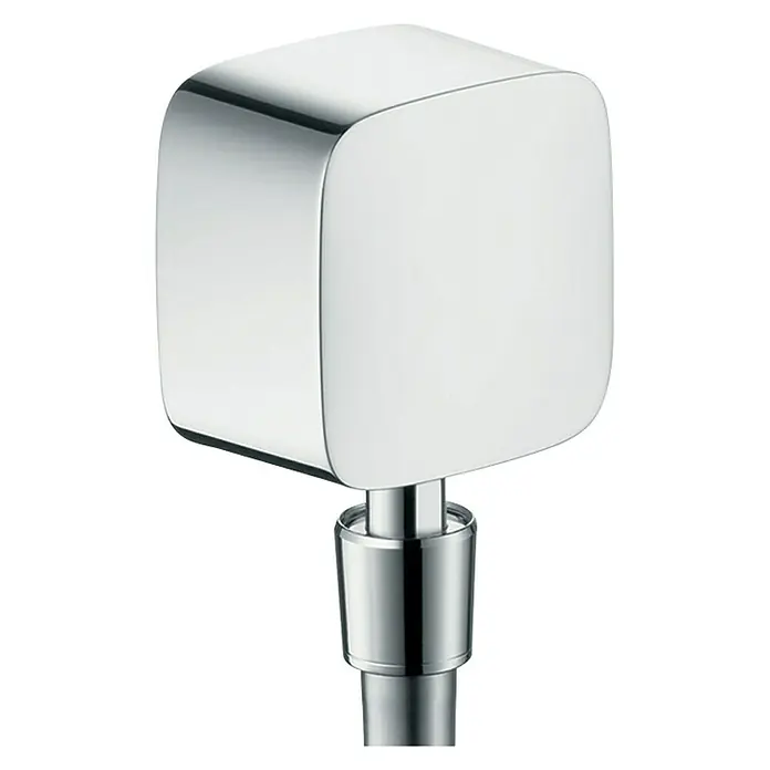 Hansgrohe Aansluiting voor handdouche Fixfit - ½″, Chroom - Vooraanzicht