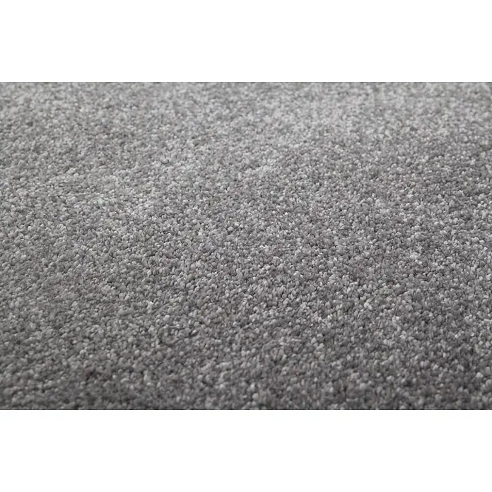 Kurzflorteppich Softtouch - Silber, 150 x 80 cm, 100 % Polypropylen (Flor) - Detailaufnahme