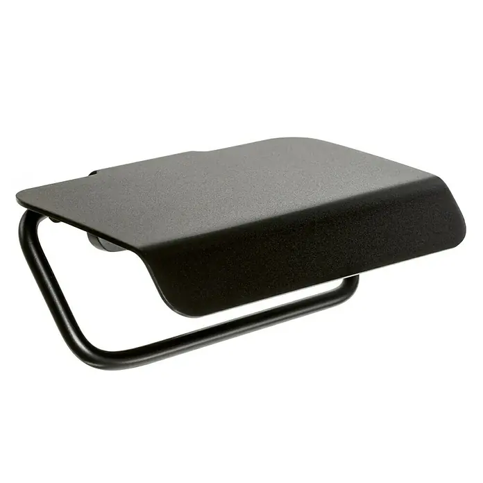 Tatay Onyx Portarrollos papel higiénico - Con tapa, Negro, Mate