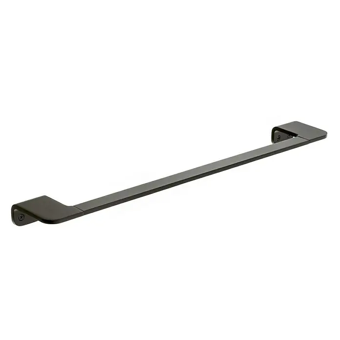 Tatay Onyx Toallero de barra - 45 cm, Negro, Mate