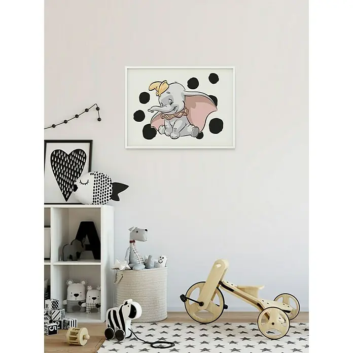 Komar Disney Edition 4 Poster Dumbo Dots Landscape - Disney, B x H: 70 x 50 cm - Stimmungsaufnahme