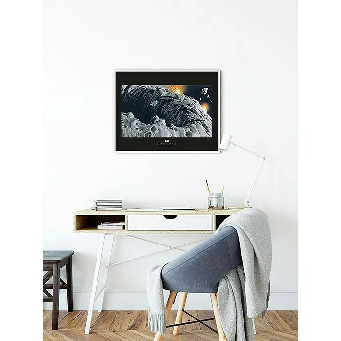 Komar Star Wars Poster RMQ Asteroid - Disney, B x H: 50 x 40 cm - Stimmungsaufnahme
