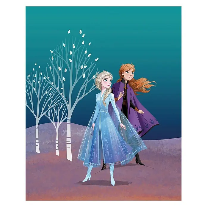 Komar Disney Edition 4 Poster Frozen Sisters - Disney, B x H: 30 x 40 cm - Vorderansicht