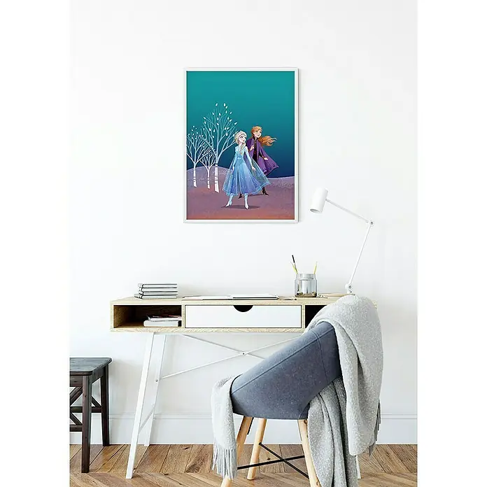 Komar Disney Edition 4 Poster Frozen Sisters - Disney, B x H: 30 x 40 cm - Stimmungsaufnahme