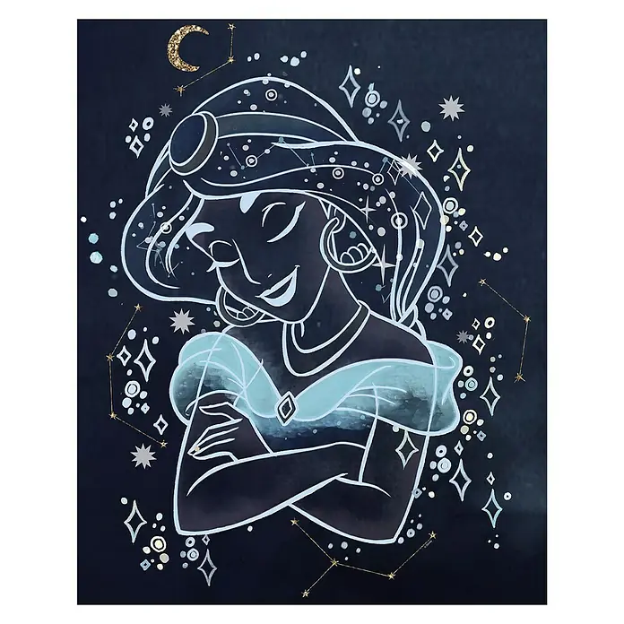 Komar Disney Edition 4 Poster Jasmin Dreaming - Disney, B x H: 30 x 40 cm - Vorderansicht