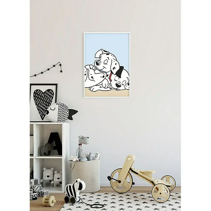 Komar Disney Edition 4 Poster 101 Dalmatiner Cuddle - Disney, B x H: 40 x 50 cm - Stimmungsaufnahme