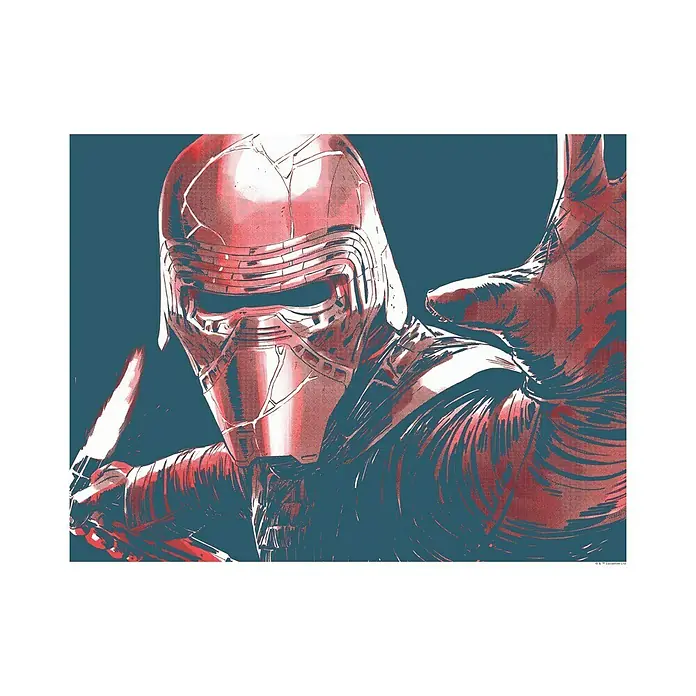 Komar Star Wars Poster Faces Kylo - Disney, B x H: 40 x 30 cm - Vorderansicht