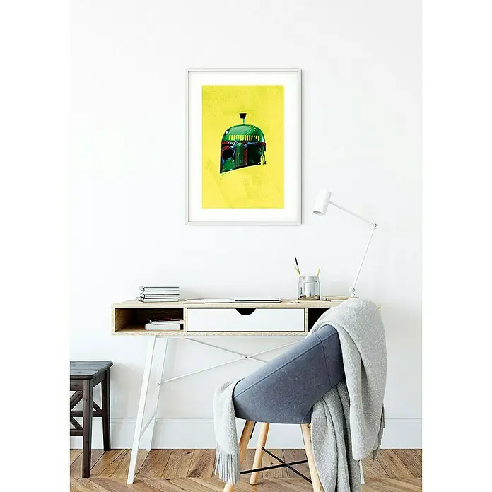 Komar Star Wars Poster Helmets Boba Fett - Disney, B x H: 30 x 40 cm - Stimmungsaufnahme