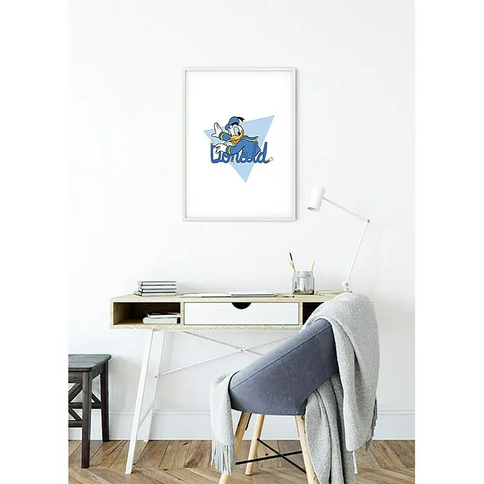 Komar Disney Edition 4 Poster Donald Duck Triangle - Disney, B x H: 40 x 50 cm - Stimmungsaufnahme