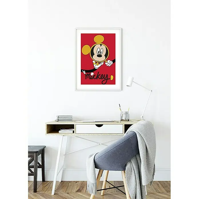 Komar Disney Edition 4 Poster Mickey Mouse Magnifying Glass - Disney, B x H: 50 x 70 cm - Stimmungsaufnahme