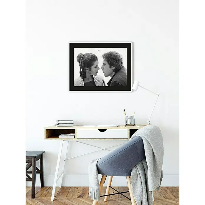 Komar Star Wars Poster Leia Han Love - Disney, B x H: 50 x 40 cm - Stimmungsaufnahme