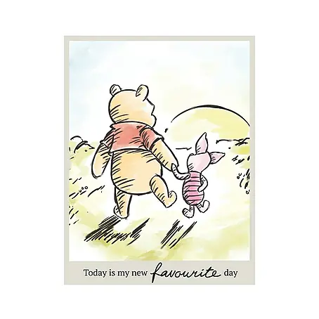 Komar Disney Edition 4 Poster Winnie Pooh Today