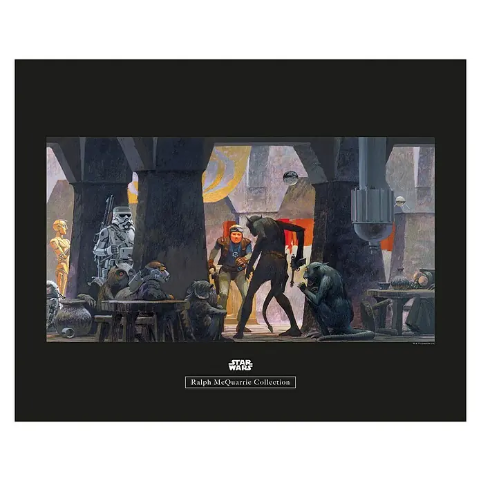 Komar Star Wars Poster RMQ Mos Eisley Streets - Disney, B x H: 70 x 50 cm - Vorderansicht