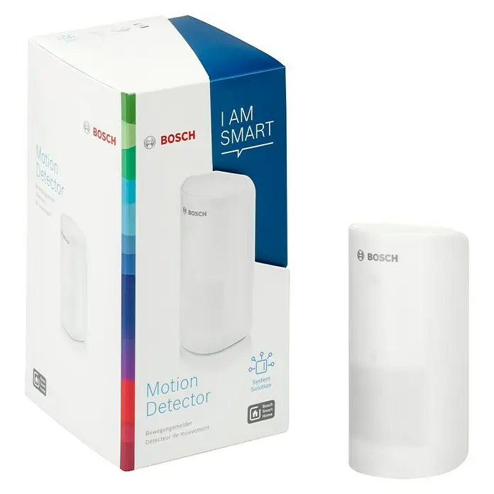 Bosch Smart Home Bewegungsmelder - Smarte Steuerung: Bosch Smart Home App, Reichweite Funk: 50 m (Freifeld)