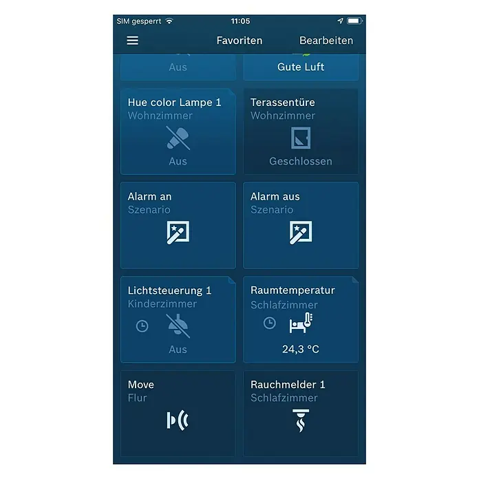 Bosch Smart Home Rauchwarnmelder - Smarte Steuerung: Bosch Smart Home App, Reichweite Funk: > 100 m (Freifeld)