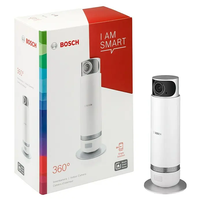 Bosch Smart Home Innenkamera - 1.920 x 1.080 Pixel (Full HD), Reichweite Funk: 80 m (Freifeld)