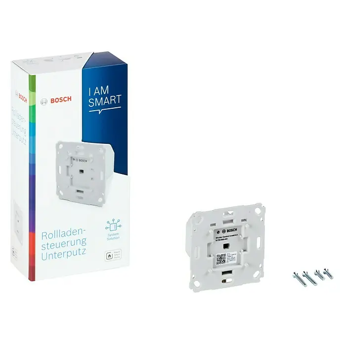 Bosch Smart Home Rollladensteuerung - Reichweite Funk: 220 m (Freifeld), 500 W, Unterputz